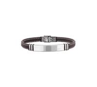 Breil Braccialetto marrone / argento Uomo Breil One Size