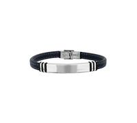 Breil Braccialetto nero / argento Uomo - Accessori - Gioielli - Braccialetti Breil One Size