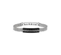 Breil Braccialetto nero / argento, Taglia One Size