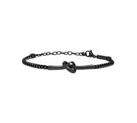 BRACCIALE SEMIRIGIDO ACCIAIO BLACK LUCIDO DONNA BREIL