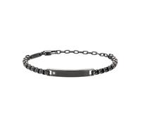 BRACCIALE TAG AND CROSS NERO UOMO BREIL