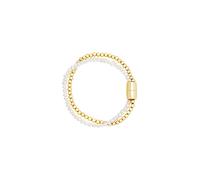 Breil Gioiello TJ3582 collezione MAGNETICA SYSTEM, BRACCIALI da DONNA in ACCIAIO COLORATO colore CHAMPAGNE misura 19 con PERLA DI FIUME