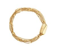 Breil, Collezione Magnetica System, Bracciale Donna Small Comet, in Acciaio Lucido Color Oro, Pratica Chiusura con Magnete, Colore Gold, Misura 19,5 Cm, Idea Regalo Donna