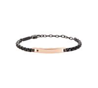 Breil Braccialetto oro rosé / nero Uomo - Accessori - Gioielli - Braccialetti Breil One Size