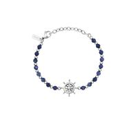 Breil Braccialetto 'Soundwave' blu scuro / argento Uomo - Accessori - Gioielli - Braccialetti Breil One Size