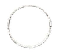Breil, Collana Donna in Acciaio, Perle Naturali | Collezione MAGNETICA SYSTEM, Collana, Dimensione 46,5 cm, Gioiello idee regalo donna