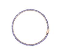 Breil, Collana Girocollo Donna Acciaio IP Lucido e Pietre Agata | Collezione Magnetica System, Design Catena a Margherita, Pratica Chiusura con Magnete, Idea Regalo Donna
