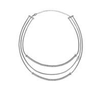 Breil Collana grigio argento Donna Breil One Size