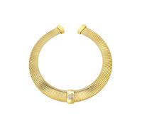 Breil Gioiello TJ4049 collezione STYLIZE, COLLANE da DONNA in ACCIAIO colore ORO misura 110 con ZIRCONIA