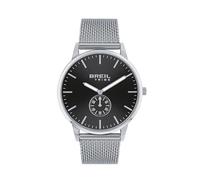 Breil, Collezione Avery, Cronografo Uomo, Orologio Uomo con Bracciale in Acciaio in Maglia Milanese, Resistente All'Acqua, Movimento Sunon PE45, Cassa 41 mm, Chiusura a Scorrimento