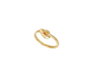 Breil, Collezione B&ME, Anello Donna, Anello in Acciaio Lucido, con Design Minimal, Ricercato e Simbolico a Forma di Nodo, Idea Regalo, Misura 8, Argento