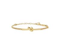 Breil, Collezione B&ME, Bracciale Donna e Uomo, Semirigido in Acciaio Lucido, con Design Minimal, Ricercato e Simbolico a Forma di Nodo, Idea Regalo Donna, Misura Medium, Silver