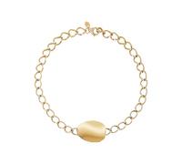 Breil, Collezione B Whiper, Collana Donna in Acciaio Lucido IP Gold, con Maglie Oversize e Affusolate, Elemento Centrale Iconico, Pratica Chiusura a Moschettone, Lunghezza Regolabile Fino a 45cm, Gold