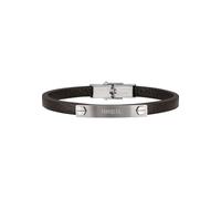 Bracciale BREIL collezione BRACELET-BRIDGE in pelle e acciaio per uomo