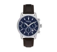 Breil Orologio analogico 'Caliber' blu scuro / marrone scuro / argento, Taglia One Size