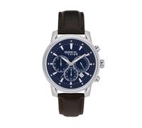Breil Orologio analogico 'Caliber' blu scuro / marrone scuro / argento, Taglia One Size