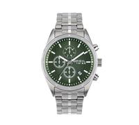 Breil, Collezione Captain, Orologio Uomo, Cronografo Uomo con Quadrante Sunray e indici Luminous, Cassa in Acciaio Bilux, Resistente all'Acqua fino a 10 atm, Cassa 42 mm