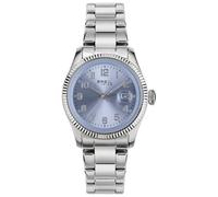 Breil, Collezione Classic Elegance, Orologio Donna, Movimento al Quarzo Solo Tempo, con Cinturino in Acciaio, Quadrante Rotondo, Chiusura Déployante, Diametro 30 mm, Color Baby Blue