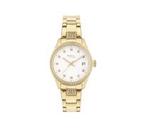 Breil, Collezione Classic Elegance, Orologio Donna Solo Tempo, Quadrante Bianco con Lucenti Cristalli, Pratica Chiusura a Deployante 19 cm, Idee Regalo Donna