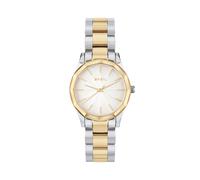 Breil, Collezione Dozen, Orologio Donna Solo Tempo Minimal, con Bracciale in Acciaio Lucido e Lunetta Sfaccettata, Resistente all'Acqua, Cassa 32 mm, Chiusura con Pulsanti