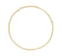 Breil, Collezione Emma, Collana Donna, Catena in Acciaio IP Gold con Texture Intrecciata, Design Avvolgente e Luminoso, Idea Regalo Donna