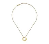 COLLANA HEXAGONIA IN ACCIAIO IP GOLD DONNA BREIL
