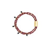 Breil, Collezione Magnetica System, Bracciale Donna a Due Catene con Pietre Naturali, Chiusura con Magnete, Compatibile con Tutti gli Elementi Magnetica System, Idea Regalo Donna