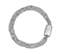 Breil, Collezione Magnetica System, Bracciale Donna Small Comet, in Acciaio Lucido Color Oro, Pratica Chiusura con Magnete, Colore Gold, Misura 19,5 Cm, Idea Regalo Donna