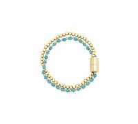 Breil Braccialetto 'Magnetica System' blu chiaro / oro, Taglia One Size