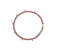 Breil, Collezione Magnetica System, Collana Donna a Due Catene con Pietre Naturali, Chiusura con Magnete, Compatibile con Tutti gli Elementi Magnetica System, Idea Regalo Donna
