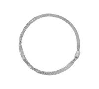 Breil, Collezione Magnetica System, Collana Donna, Elemento Medium Ray of Light, Girocollo in Acciaio IP Rose Lucido con 6 Catene Ritorte, Chiusura Magnetica, Lunghezza 45 cm, Idea Regalo Donna