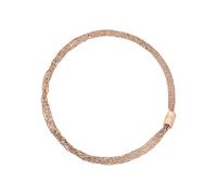 Breil, Collezione Magnetica System, Collana Donna, Elemento Medium Ray of Light, Girocollo in Acciaio IP Rose Lucido con 6 Catene Ritorte, Chiusura Magnetica, Lunghezza 45 cm, Idea Regalo Donna