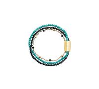 Breil, Collezione Magnetica System, Elemento Donna Medium Sky, Catena con Sfere in Acciaio e Cristalli, Compatibile con Tutti gli Elementi Magnetica System, Chiusura Magnetica