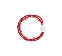 Breil, Collezione Magnetica System, Elemento Donna Medium Sky, Catena con Sfere in Acciaio e Cristalli, Compatibile con Tutti gli Elementi Magnetica System, Chiusura Magnetica