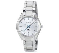 Breil, Collezione Manta City, Orologio Uomo in Acciaio, Movimento al Quarzo Miyota GM10, Luminous, Datario, Chiusura Déployante, Resistente all'Acqua, Cassa 40 mm, Color Argento