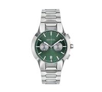 Breil, Collezione New One, Orologio Uomo con Bracciale in Acciaio, Resistente All'Acqua, Movimento al Quarzo, Cassa 43 mm, Chiusura con Pulsanti e Microregolazione