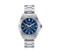 Breil, Collezione OffBeat, Orologio Uomo Multifunzione in Acciaio Lucido con Finish Satinato, Cassa 42 mm, Resistente all'Acqua fino a 5 atm, Bracciale con Finitura Bilux, Chiusura con Pulsanti