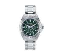 Breil, Collezione OffBeat, Orologio Uomo Multifunzione in Acciaio Lucido con Finish Satinato, Cassa 42 mm, Resistente all'Acqua fino a 5 atm, Bracciale con Finitura Bilux, Chiusura con Pulsanti