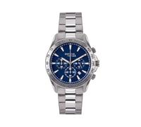 Breil, Collezione Sideline, Cronografo Uomo con Cassa 43 mm in Acciaio Satinato, Lunetta in Acciaio Bilux con Scala Tachimetrica, Resistente all'Acqua fino a 10 atm, Vetro Minerale
