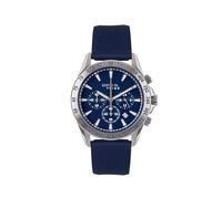 Breil, Collezione Sideline, Cronografo Uomo con Cassa 43 mm in Acciaio Satinato, Lunetta in Acciaio Bilux con Scala Tachimetrica, Resistente all'Acqua fino a 10 atm, Vetro Minerale