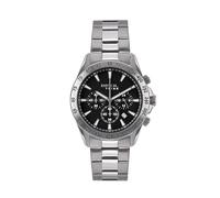 Breil, Collezione Sideline, Cronografo Uomo con Cassa 43 mm in Acciaio Satinato, Lunetta in Acciaio Bilux con Scala Tachimetrica, Resistente all'Acqua fino a 10 atm, Vetro Minerale