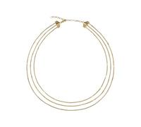 COLLANA TRE GIRI ACCIAIO IPD GOLD DONNA BREIL