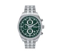 Breil, Collezione Sky Volt, Cronografo Uomo Ispirato al Mondo dell'Aviazione, Cassa 42 mm in Acciaio Bilux, Vetro Minerale, Bracciale in Acciaio 5 Maglie, Chiusura con Pulsanti