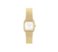 Breil, Collezione Stylize, Orologio Donna in Acciaio Lucido, Bracciale a Maglie Zigrinate, Quadrante Minimal, Cassa 24 mm, Chiusura a Scorrimento, Lunghezza Regolabile