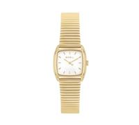 Breil, Collezione Stylize, Orologio Donna in Acciaio Lucido, Bracciale a Maglie Zigrinate, Quadrante Minimal, Cassa 24 mm, Chiusura a Scorrimento, Lunghezza Regolabile