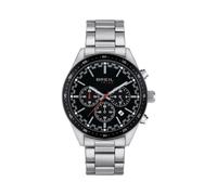 Breil Fast EW0571 Men's Chronograph Watch - Black Dial, Stainless Steel Bracelet