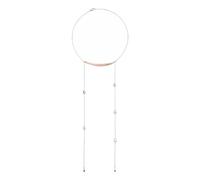 Breil Gioiello TJ1835 collezione AIRY, COLLANE da DONNA in ACCIAIO COLORATO colore ORO ROSA misura 46 con SENZA PIETRE