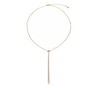 Breil Gioiello TJ2703 collezione ILLUSION, COLLANE da DONNA in ACCIAIO COLORATO colore ORO ROSA misura 66 con CRISTALLO