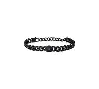 Breil Gioiello TJ2809 collezione BLACK DIAMOND, BRACCIALI da UOMO in ACCIAIO COLORATO colore NERO misura 22 con CRISTALLO