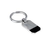 Breil Portachiavi grigio argento / nero, Taglia One Size